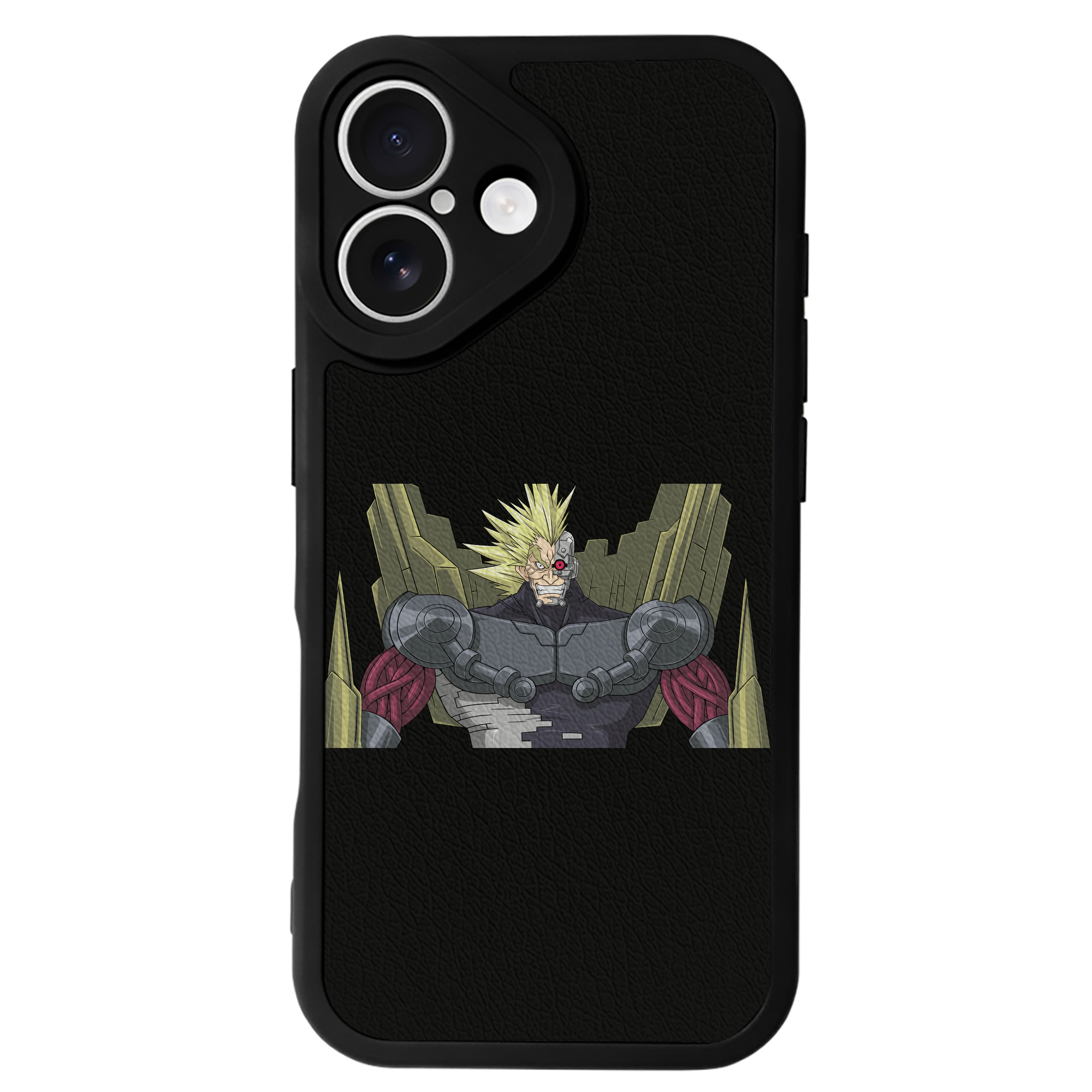 遊☆戯☆王 Yu-Gi-Oh! 【iPhone 16シリーズ対応】シリコンスマホケース（レザー調） 材質：シリコン